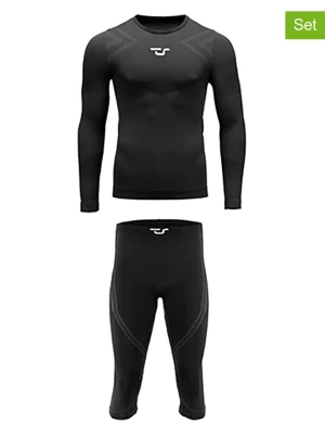 Traunstein Sport 2-częściowy zestaw bielizny funkcyjnej w kolorze czarnym rozmiar: 3XL