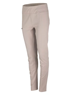 Traunstein Sport Legginsy funkcyjne "Denali" w kolorze beżowym rozmiar: 34