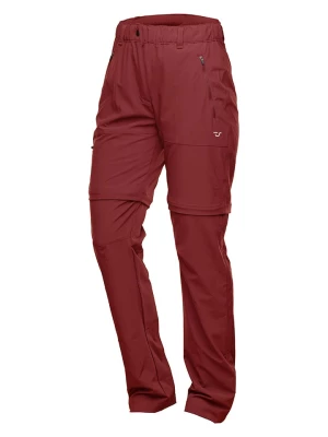 Traunstein Sport Spodnie funkcyjne Zipp-Off "Louisiana" w kolorze czerwonym rozmiar: 44