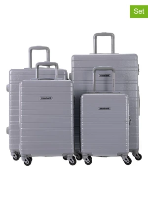 Travel World Walizki (4 szt.) w kolorze szarym rozmiar: onesize