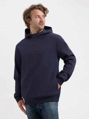 TRAVELIN' Bluza "Ivar" w kolorze granatowym rozmiar: M