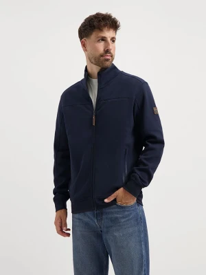 TRAVELIN' Bluza w kolorze granatowym rozmiar: L