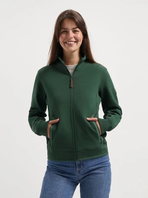 TRAVELIN' Bluza w kolorze zielonym rozmiar: S