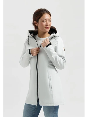 TRAVELIN' Kurtka softshellowa "Tuula" w kolorze białym rozmiar: 42