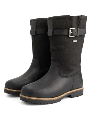 TRAVELIN' Skórzane botki "Finnberg" w kolorze czarnym rozmiar: 39