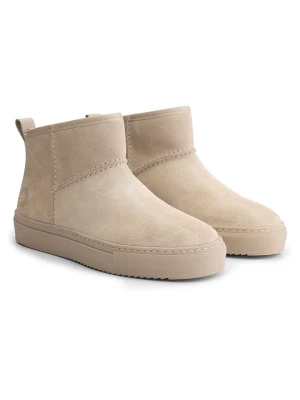 TRAVELIN' Skórzane botki "Vail" w kolorze beżowym rozmiar: 39