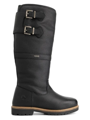 TRAVELIN' Skórzane kozaki "Denali" w kolorze czarnym rozmiar: 37