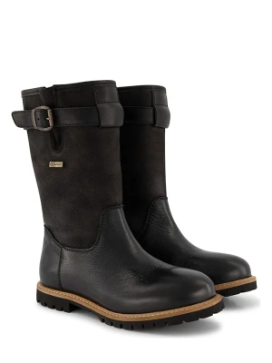 TRAVELIN' Skórzane kozaki "Finland" w kolorze czarnym rozmiar: 37