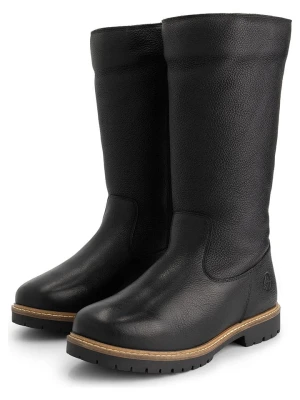 TRAVELIN' Skórzane kozaki "Forde" w kolorze czarnym rozmiar: 40