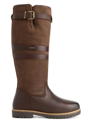 TRAVELIN' Skórzane kozaki "Frederikstad" w kolorze brązowym rozmiar: 40