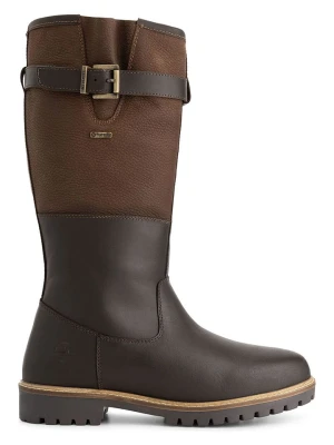 TRAVELIN' Skórzane kozaki "Hyllestad" w kolorze brązowym rozmiar: 45