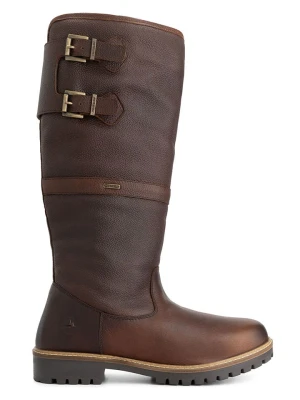 TRAVELIN' Skórzane kozaki "Kodiak" w kolorze brązowym rozmiar: 43