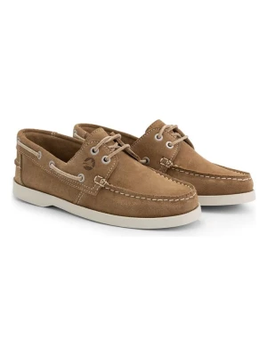 TRAVELIN' Skórzane mokasyny "Penzance" w kolorze jasnobrązowym rozmiar: 40