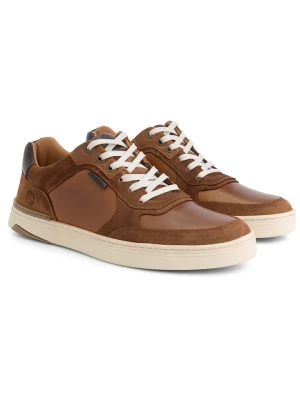 TRAVELIN' Skórzane sneakersy "Burnham" w kolorze jasnobrązowym rozmiar: 42
