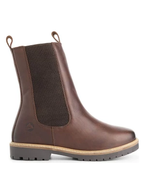 TRAVELIN' Skórzane sztyblety "Ferring" w kolorze brązowym rozmiar: 36