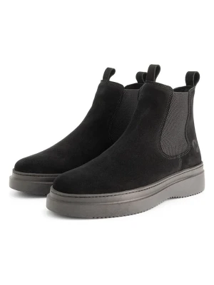 TRAVELIN' Skórzane sztyblety w kolorze czarnym rozmiar: 42