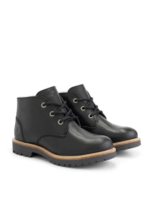 TRAVELIN' Skórzane trzewiki "Trehause" w kolorze czarnym rozmiar: 39