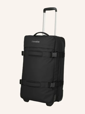 Travelite Walizka Na Kółkach Bolonia Medium schwarz CZARNY