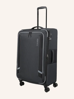 Travelite Walizka Na Kółkach Corsiica Large schwarz CZARNY