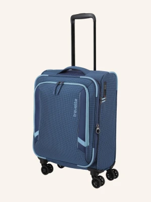 Travelite Walizka Na Kółkach Corsiica Small blau GRANATOWY