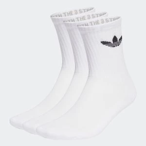 Trefoil Cushion Crew Socks 3 Pairs Adidas