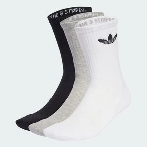 Trefoil Cushion Crew Socks 3 Pairs Adidas