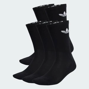 Trefoil Cushion Crew Socks 6 Pairs Adidas