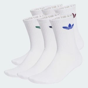 Trefoil Cushion Crew Socks 6 Pairs Adidas