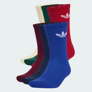 Trefoil Cushion Crew Socks 6 Pairs Adidas