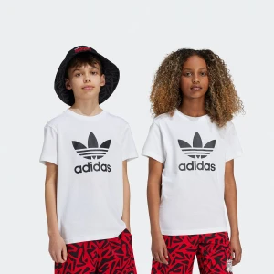 adidas Originals Trefoil T-shirt uniseks T-Shirts biały rozmiar Odzież