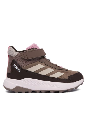 Trekkingi adidas Terrex Anylander Mid Children Hiking Shoes JR9726 Brązowy