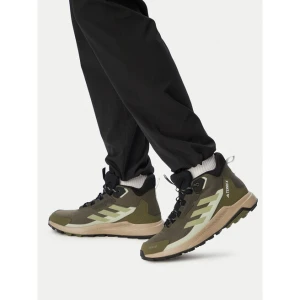 Trekkingi adidas Terrex Anylander Mid Rain.Rdy Hiking Shoes JR6594 Brązowy