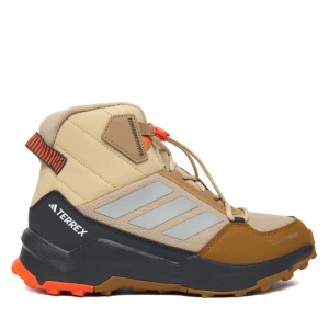 Trekkingi adidas Terrex Ax4r Mid CLIMAWARM+ Hiking JS2922 Brązowy