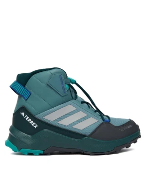 Trekkingi adidas Terrex Ax4r Mid CLIMAWARM+ Hiking JS2923 Zielony