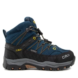 Trekkingi CMP Kids Rigel Mid Trekking Shoe Wp 3Q12944 Blue Ink/Yellow 10MF