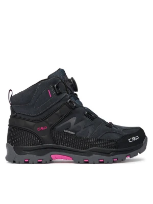 Trekkingi CMP Kiruna Mid FitGo Fleece Wp 3Q57894J Czarny