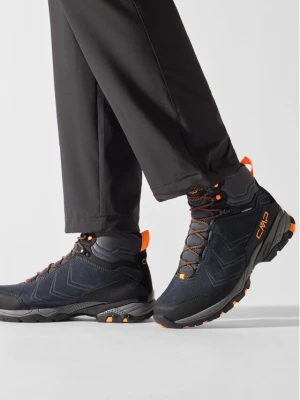 Trekkingi CMP Melnick Mid WP 3Q18587 Granatowy