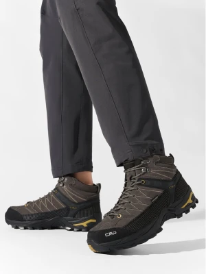 Trekkingi CMP Rigel Mid Trekking Shoe Wp 3Q12947 Brązowy