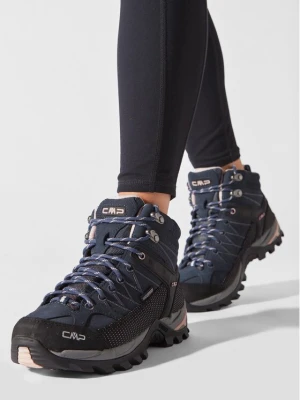 Trekkingi CMP Rigel Mid Wmn Trekking Shoe Wp 3Q12946 Granatowy