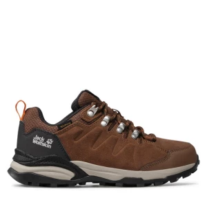 Trekkingi Jack Wolfskin Refugio Texapore Low W 4050821 Brązowy