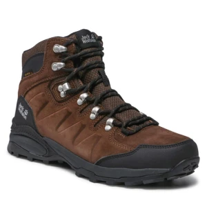 Trekkingi Jack Wolfskin Refugio Texapore Mid M 4049841 Brązowy