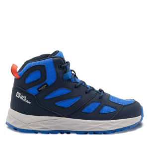 Trekkingi Jack Wolfskin Woodland 2 Texapore Mid K 4059831 Granatowy