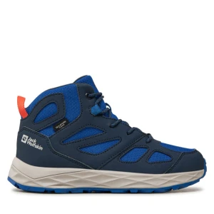 Trekkingi Jack Wolfskin Woodland 2 Texapore Mid K 4059831 Granatowy