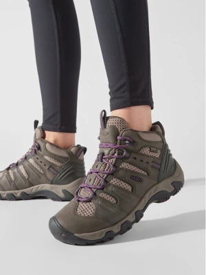 Trekkingi Keen Koven Mid Wp Bungee 1024027 Brązowy