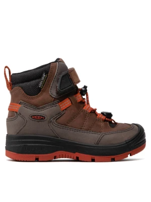 Trekkingi Keen Redwood Mid Wp 1023884 Brązowy