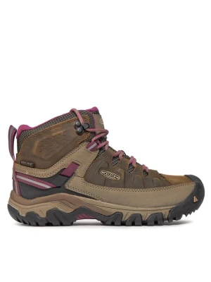 Trekkingi Keen Targhee III Mid Wp 1018178 Brązowy