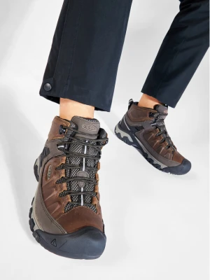 Trekkingi Keen Targhee III Mid Wp 1023030 Brązowy