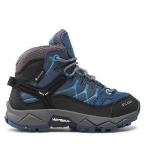 Trekkingi Salewa Jr Alp Trainer Mid Gtx GORE-TEX 64010-0365 Niebieski