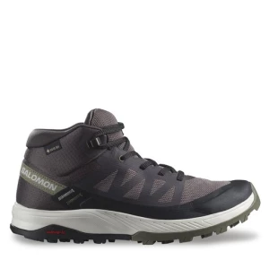 Trekkingi Salomon Outrise Mid Gtx W GORE-TEX L47160700 Czarny