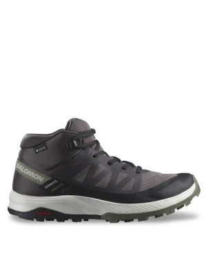 Trekkingi Salomon Outrise Mid Gtx W GORE-TEX L47160700 Czarny